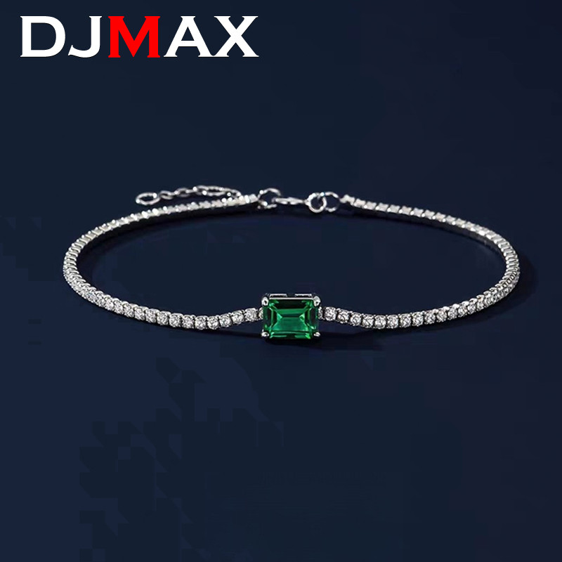 Luxury Women's Moissanite Bracelet s925 Yellow Red Green Blue Pink Moissanite Bracelets For Women