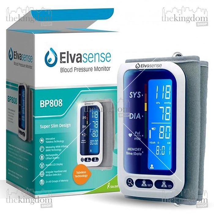 Elvasense BP808 Blood Pressure Monitor Tubeless Tensimeter Tensi Darah