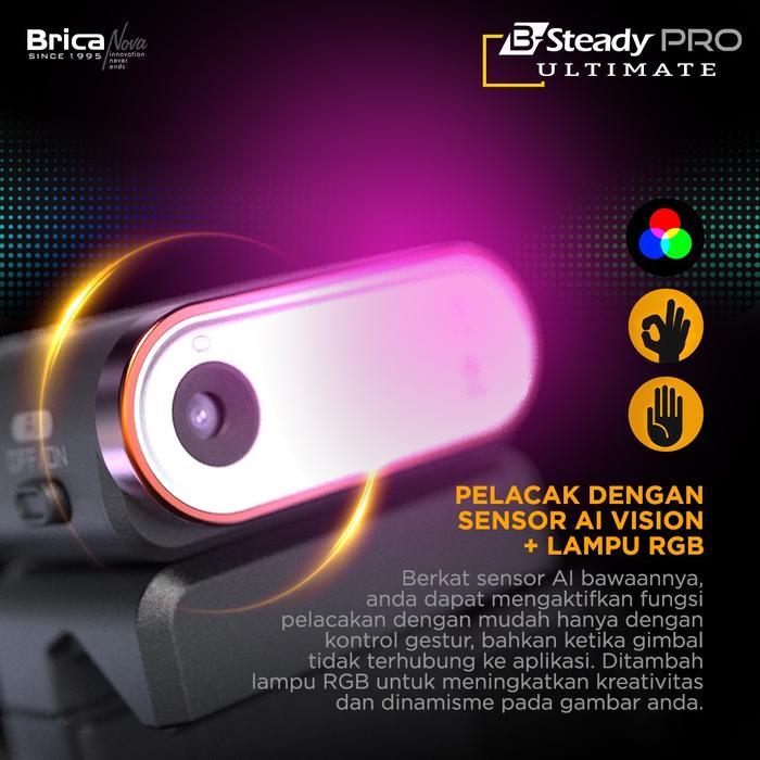 Brica B-Steady BSteady PRO Ultimate Smartphone / HP Gimbal Stabilizer