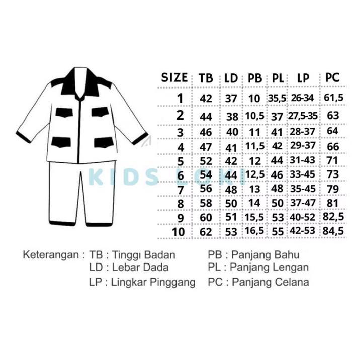 Baju Seragam Profesi Anak Abri , Tni / Baju Seragam Karnaval Tk Sd Smp ( Cowok ) Merk Kijang