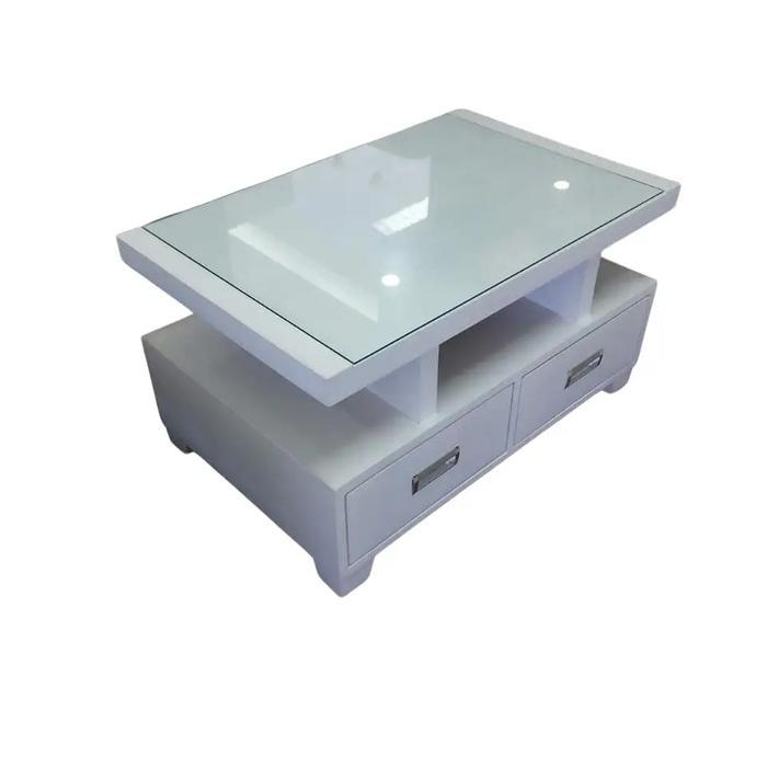 Meja Tamu Nimalis, Meja Ruang Tamu,Meja Kotak, Meja Laci, Meja Modern, Meja Sofa Set Asli Furniture