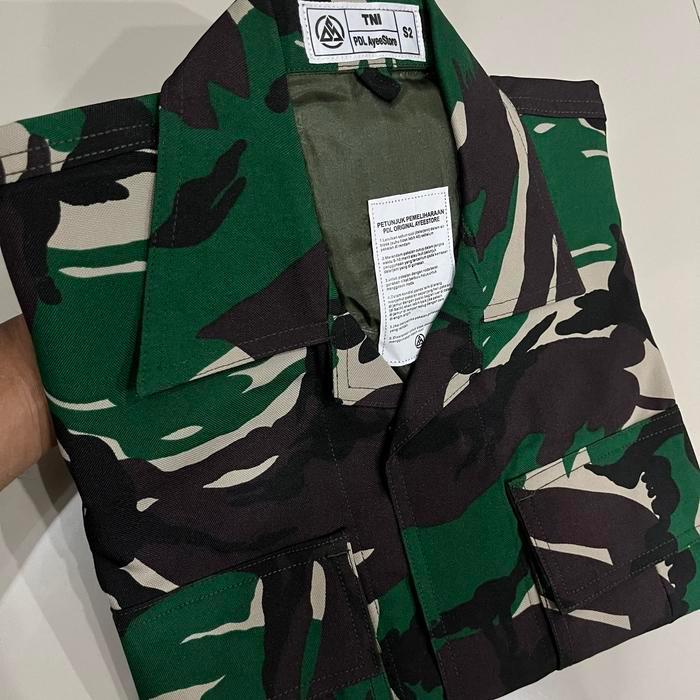 Baju Pdl Velbed Warna Pembagian / Baju Pdl Tni / Baju Pdl Anti Luntur