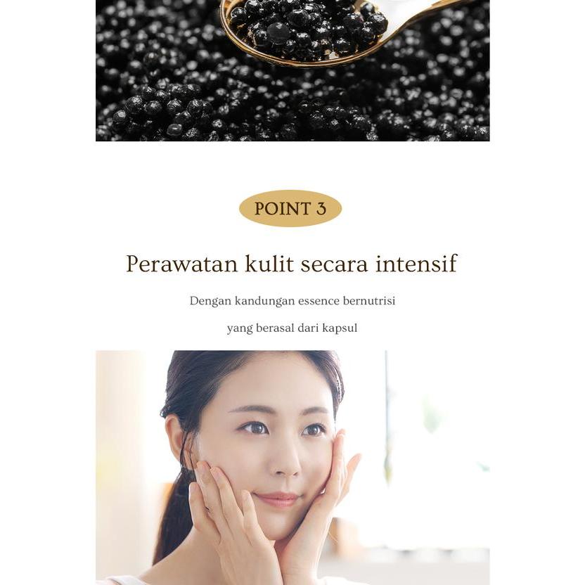 mjm [Holika Holika] Prime Youth Gold Caviar Capsule ( Kaviar Emas ) mencerahkan essence