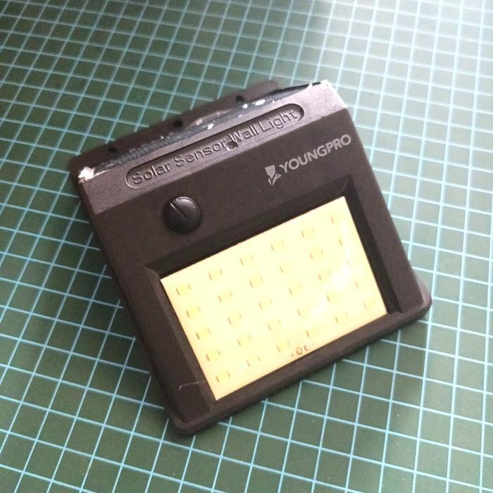 LAMPU LED SOLAR CELL SOLAR PANEL SENSOR OTOMATIS LED SOLARCELL