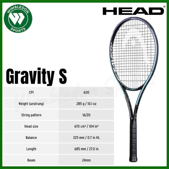 Raket Tenis Graphene 360+ Head Gravity S / Head Gravity S Terlaris