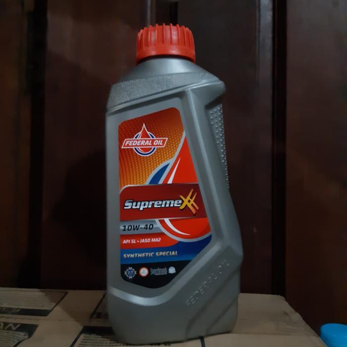 Oli Federal Supreme XX 30 10W-30 API SL JASO MA2 SYNTHETIC SPECIAL 0.8