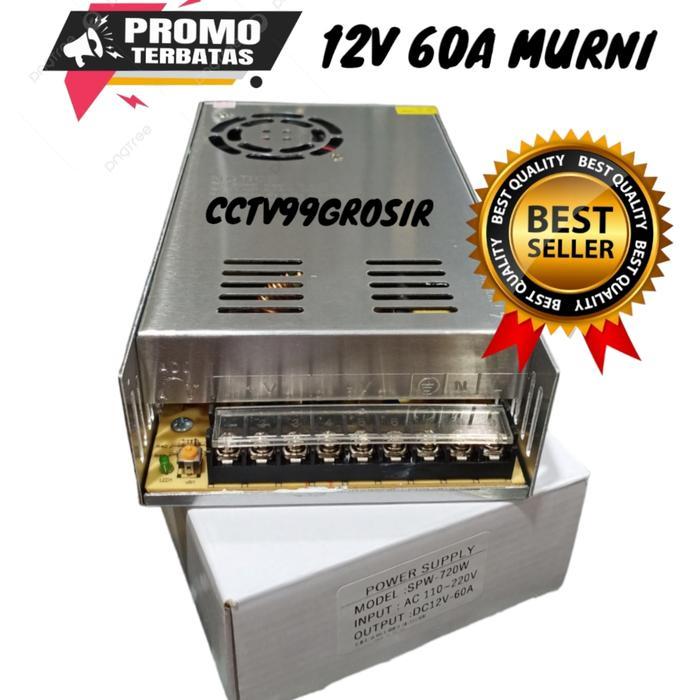 Switching Power Supply PSU 12V 60A High Quality, 12 Volt 60 Ampere Fan