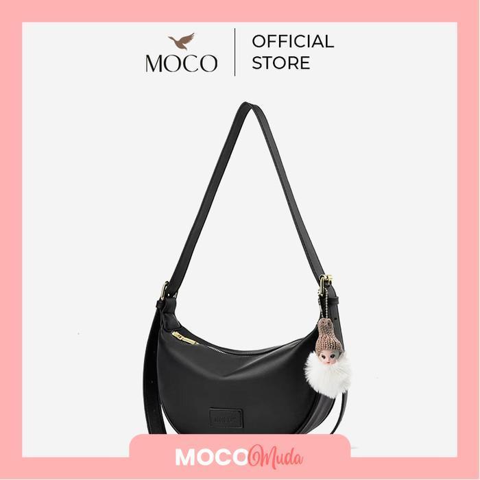 TERMURAH Nina Hobo BagMOCO Fashion Tas Selempang Wanita Lucu Moon Bag 2239