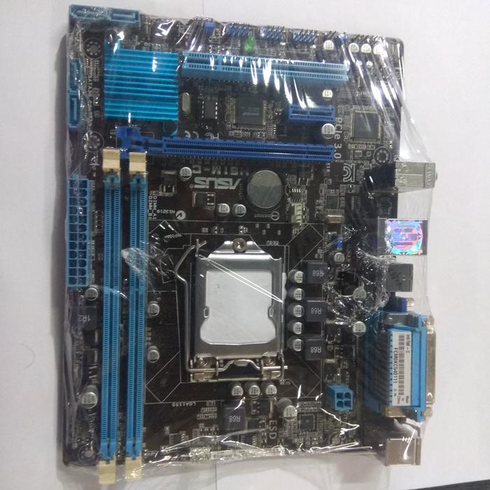 Mainboard Asus H61m-c motherboard socket 1155 support processor i3 i5 i7 generasi 2 - 3