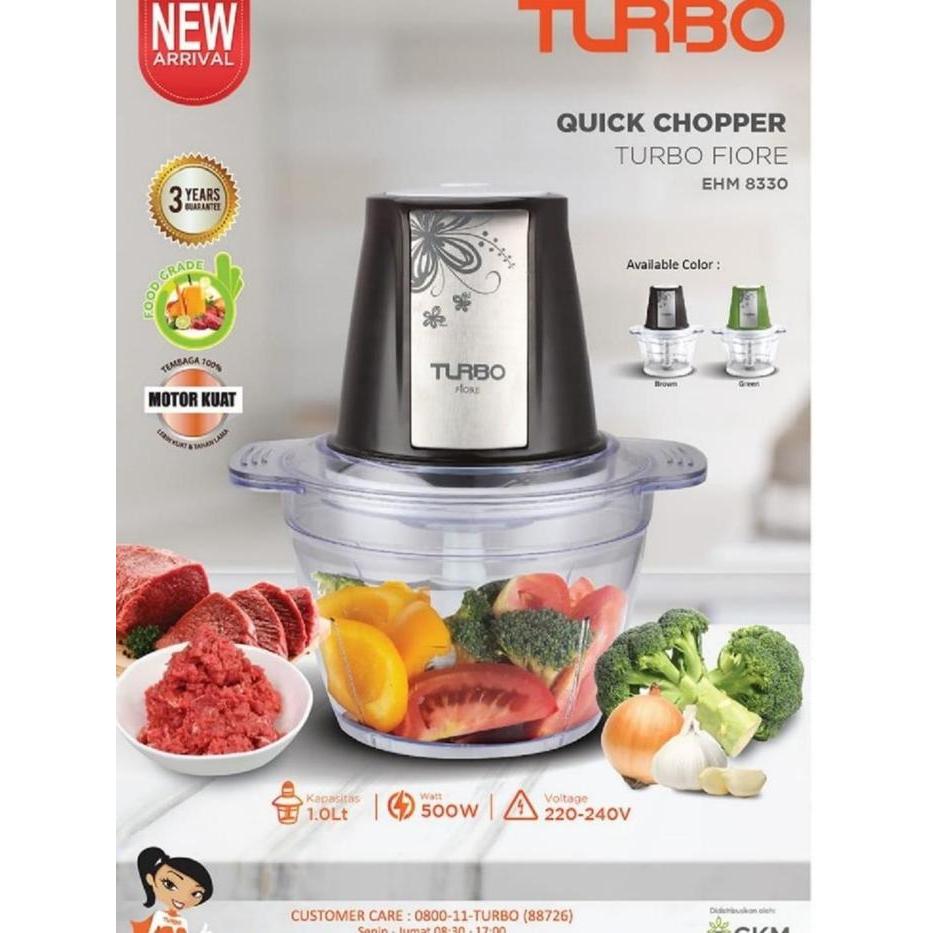 Turbo Fiore Quick Chopper EHM 8330 EHM8330 *