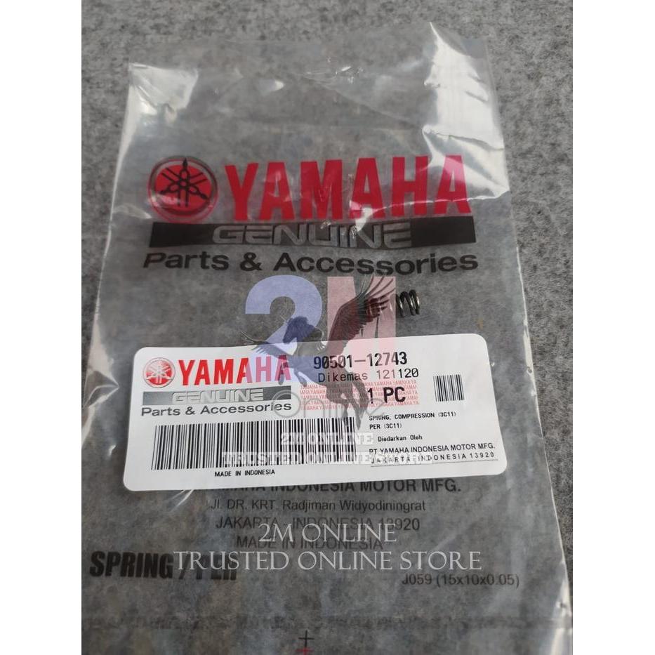 SPRING PER FOOTSTEP BELAKANG VIXION NEW R BYSON ORI YGP 90501-12743