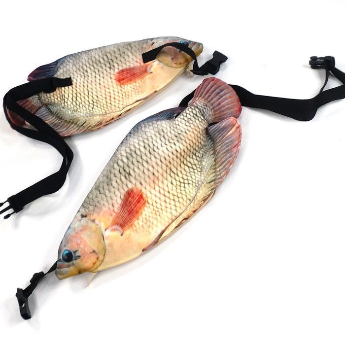 Tas Selempang Punggung Dada Ikan Gurame Gurami Untuk Travel Canvas Tas Buckle Bumbag Original