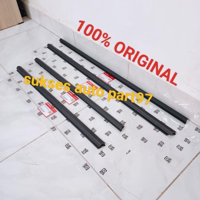 pelipit karet kaca luar jazz rs ge8 2008-2013 harga 1set original