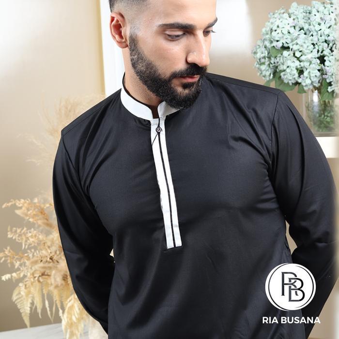 Ria Busana - Bastoh- Koko Dewasa Pria Lengan Panjang Art. Sumatra