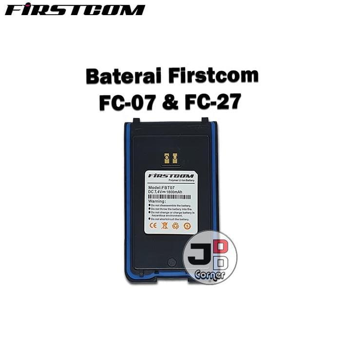 Baterai HT Firstcom FC-07 ORI Model FBT07 FC07 FC 07 Batre Batere