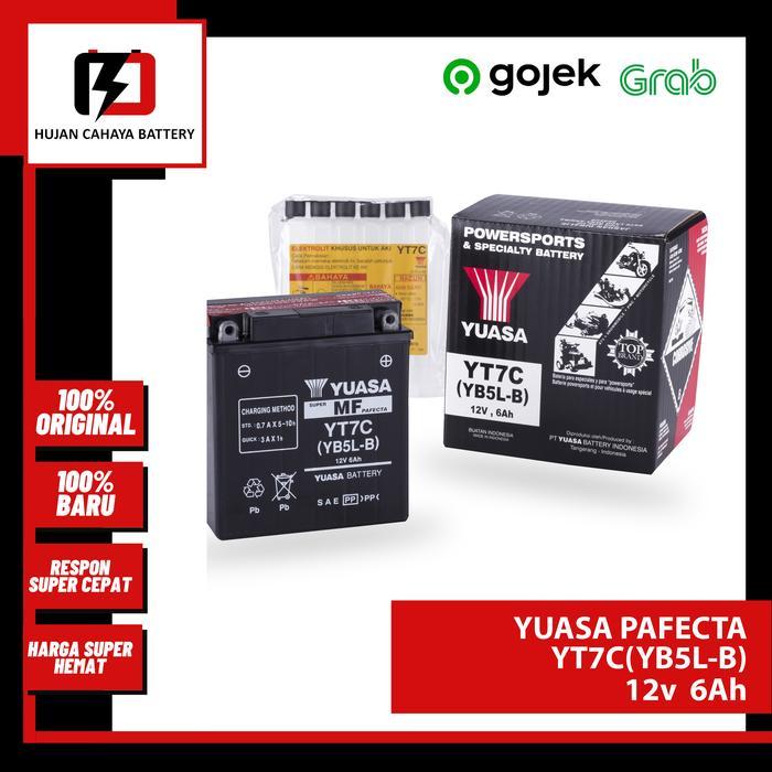 Aki Motor Yuasa Mf Yt7C/ Yt7C/ Yt7C - Aki Suzuki Satrai 120