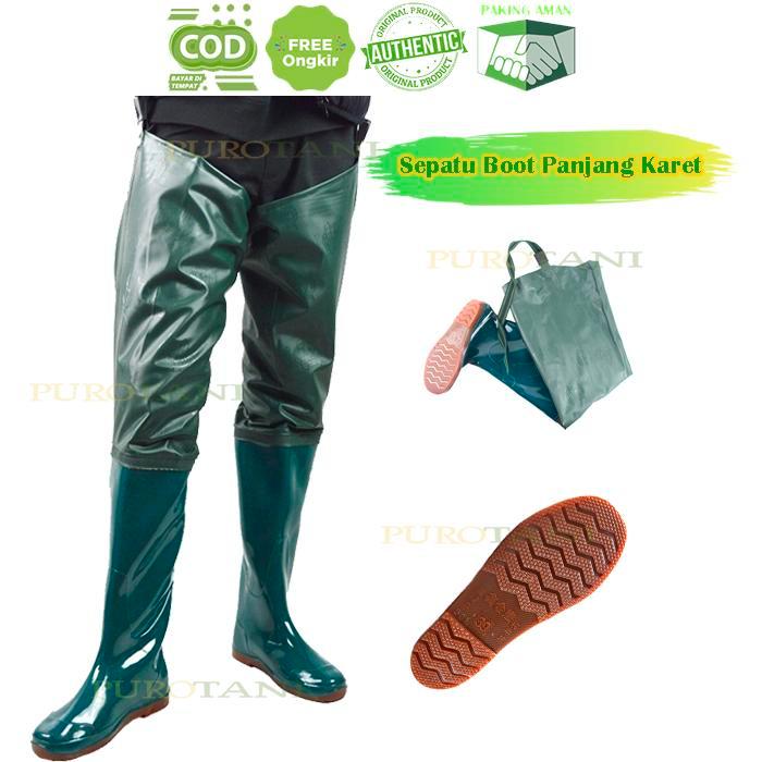 Puro sepatu petani jepang sepatu pertanian korea boot tani STOK TERBATASEJ364