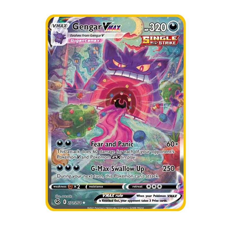 Giratina V Pokemon Metal Cards DIY 10000 Point Arceus Vmax Lugia Charizard Rayquaza English Golden G