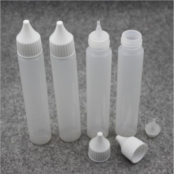 10Pcs Tattoo Accessories Unicorn Long Slim Dropper Henna Tattoo Plastic Bottle WIth Nozzle Applicato