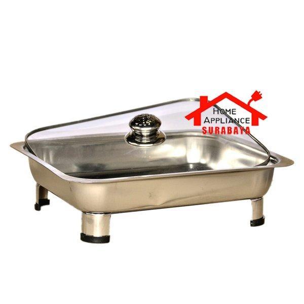 Asta Panci Wadah Saji - Tempat Makanan Makan Prasmanan Fast Food Dish Stainless Steel Asta Royalton
