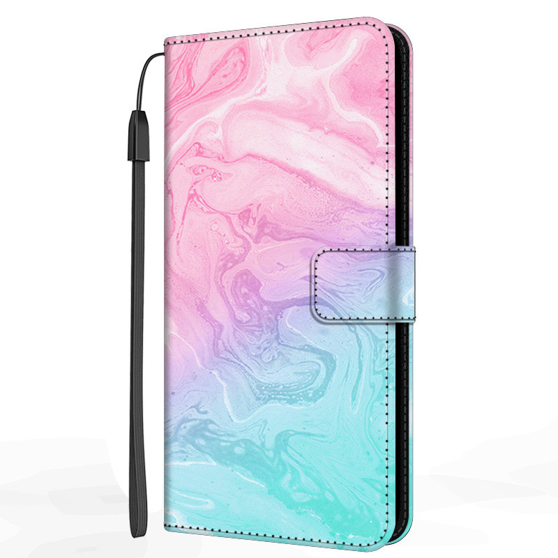 Marble Leather Case For  Galaxy J2 J3 J4 J5 J6 J7 Pro Plus Prime 2015 2016 2017 Flip Cover Stand Wal