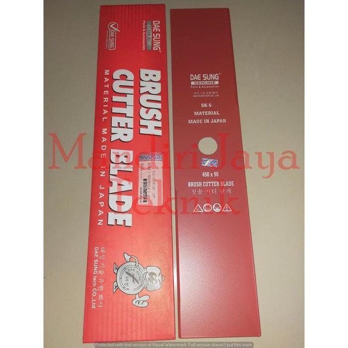 Pisau Potong Rumput 450 x 90 x 1.6mm DAESUNG