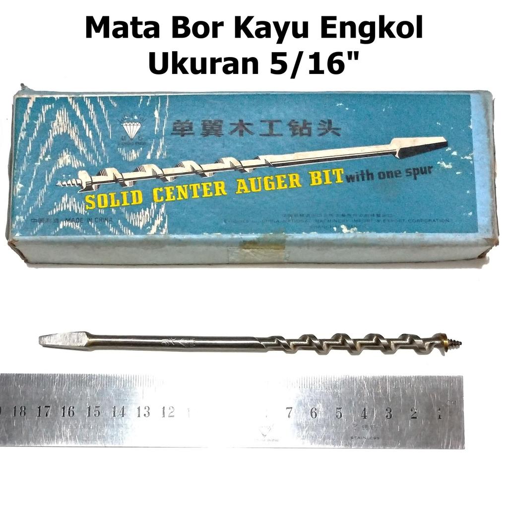 Mata Bor Kayu Engkol 5/16" Manual Diamond - Mata Bor Engkol 5/16 inch