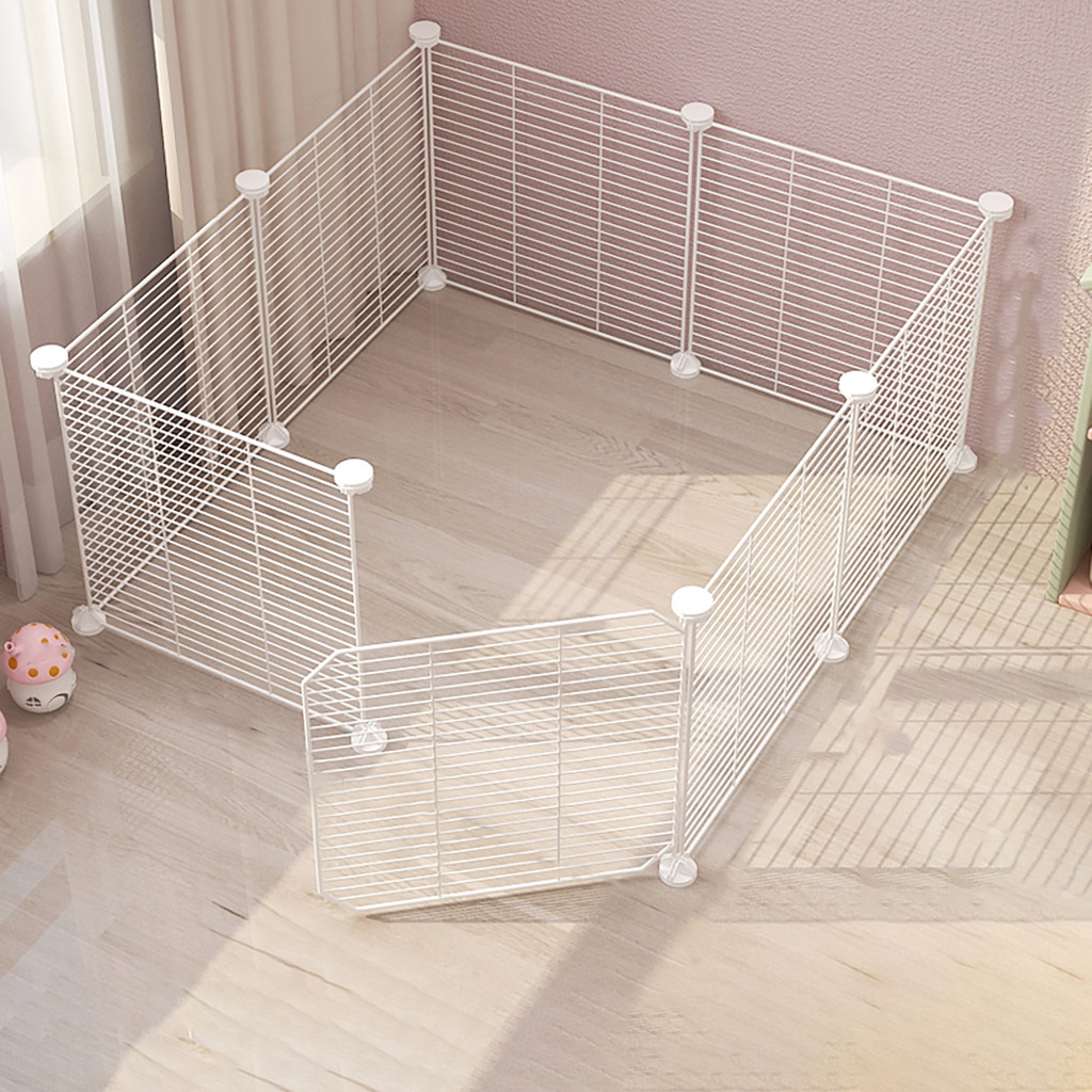 Cat and Dog Pet Fence Indoor Fence Free Combination Cat Cage Dog Cage Training Isolation Toilet Area