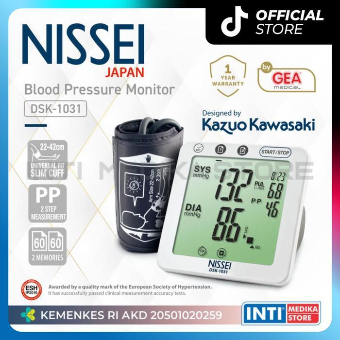 NISSEI - Tensimeter Digital Touch DSK 1031 Tensi Digital Nissei
