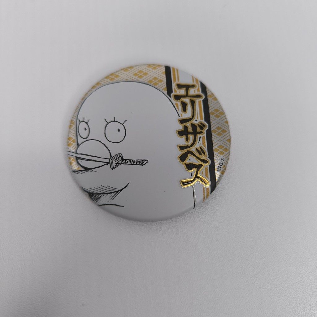 Metallic Can Badge Gintama Elizabeth