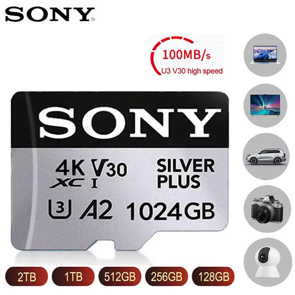 SONY Original Micro SD Card 1TB High Speed Mini SD Card U3 V30 Flash Memory Card 128GB 256GB 512GB