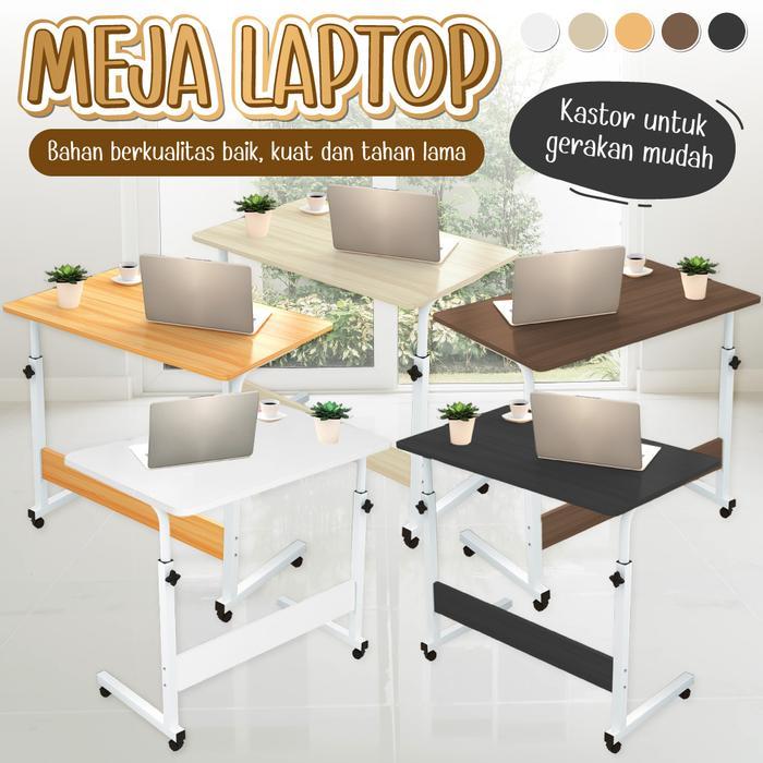 BG Meja Komputer - Computer Desk model 1812 ( BROWN AND BLACK )
