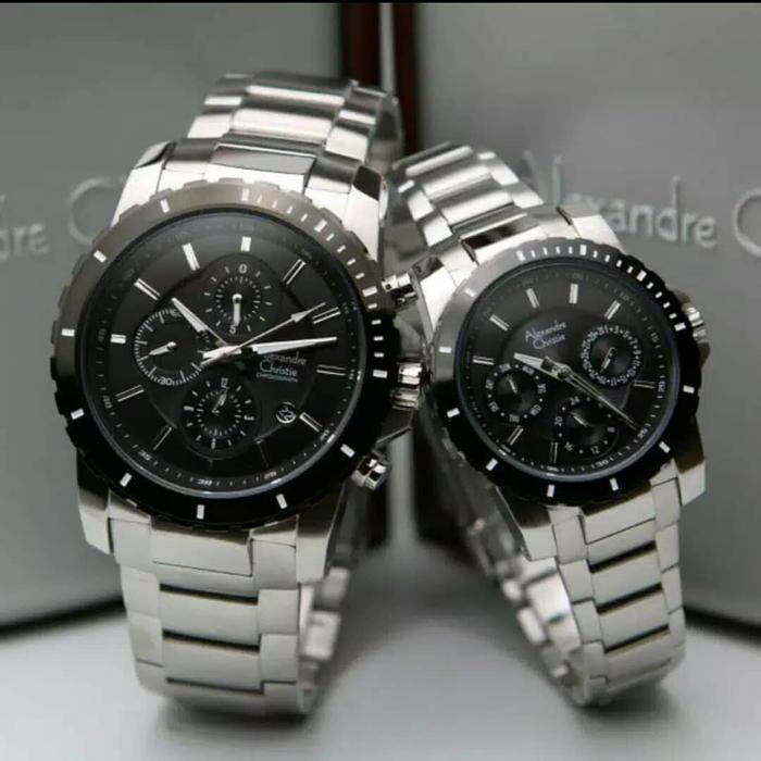 Jam Tangan Couple Alexandre Christie AC6141 AC 6141 Original