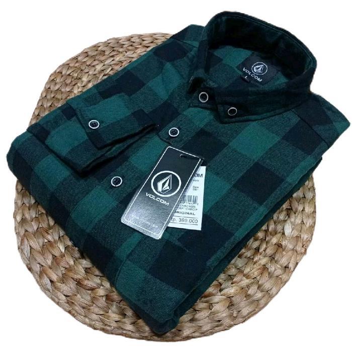 Promo Kemeja Flanel Pria Jumbo Big Size Xxl Casual Distro Kotak2 Wanita Cowok Unisex Motif Lembut