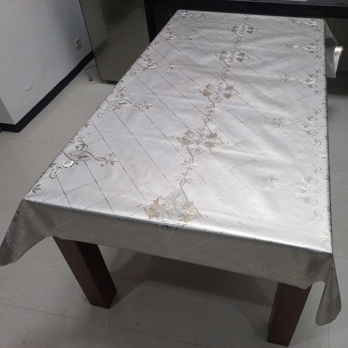 Taplak Meja Makan Meteran Mewah - Taplak Meja Makan Anti Air