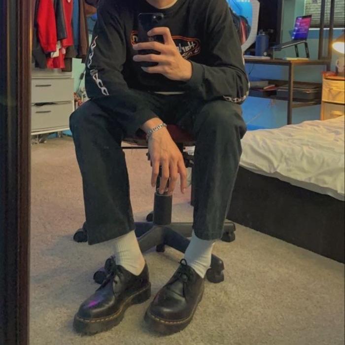 ORINAL DR MARTENS 1461 BEX BLACK SMOOTH