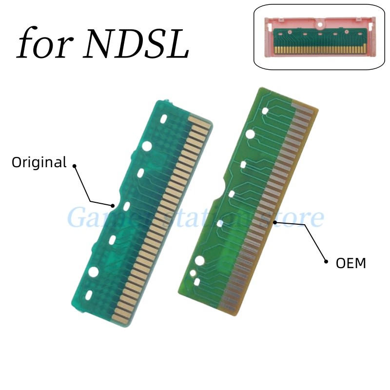 50 PCS Original/OEM PCB for GBA slot chip For DS Lite chip board dust cover for NDSL card slot dust