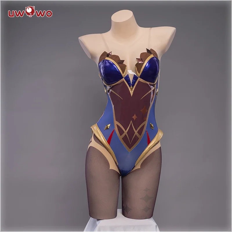 KL2 UWOWO Game Genshin Impact Mona Megistus Astral Reflection Cosplay Costume Enigmatic Astrologer