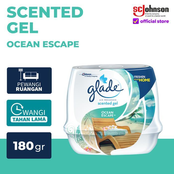 Glade Scented Gel Pengharum Ruangan - Pewangi Kamar Mandi