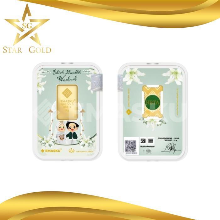 Logam Mulia Emasku By Hartadinata Abadi Wedding Samawa - 5Gram