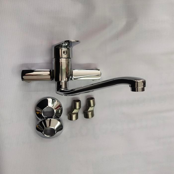 kran dapur tembok panas dingin