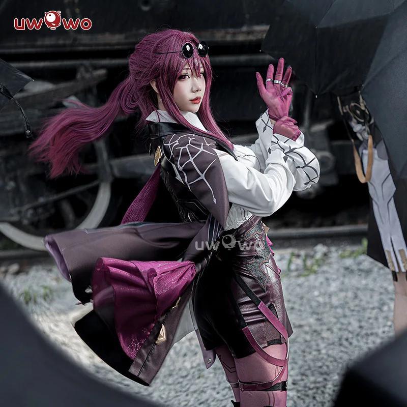  UWOWO Cosplay Kafka Honkai: Star Rail Kafka Cosplay Costume Honkai Impact Cosplay Role Play