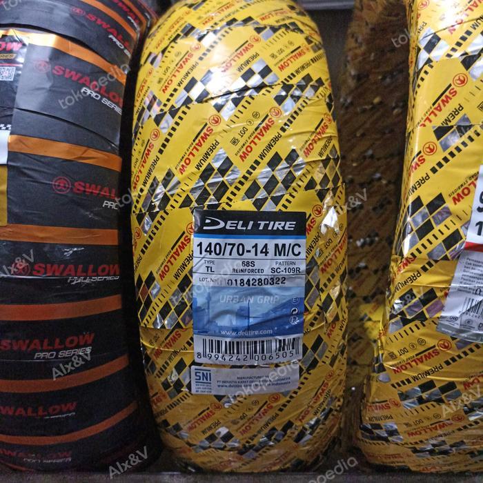 Ban Belakang Aerox Swallow 140/70-14 Urban Grip SC 109 R Tubeless