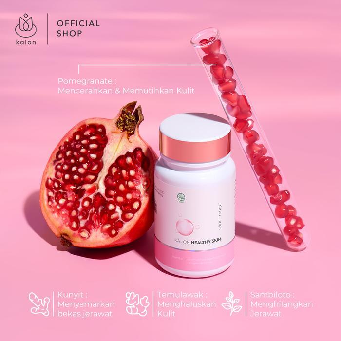 lk5v- [Paket Glow Up] Kalon Sboost + Kalon Healthy Glow Skin Capsule Suplemen Kecantikan