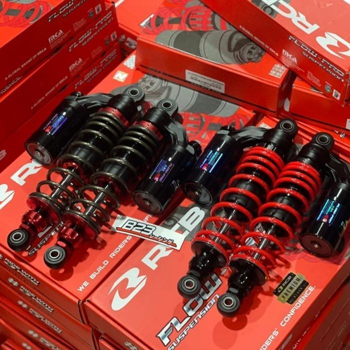 Ready Shock Rcb Flow Pro Bebek 335Mm Shock Rcb Rxking Double Klik Rebound Kompresi Original Racing