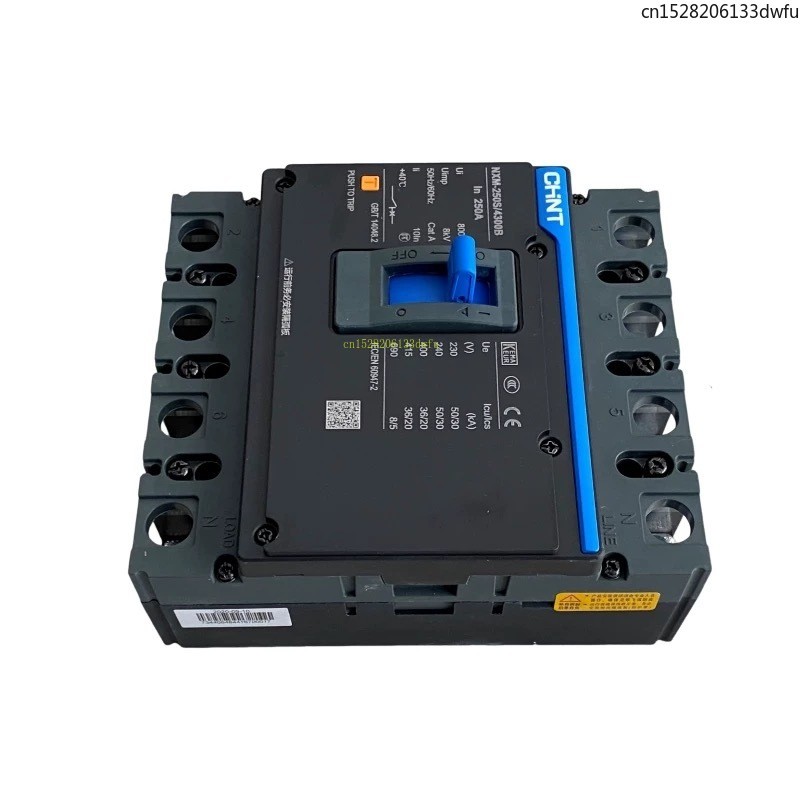 Chint 25A-630A Mccb Nxm 4P Molded Case Circuit Breaker Ezc100 Nsx100 Nsx100F Ezc100F Ezc100H 100A