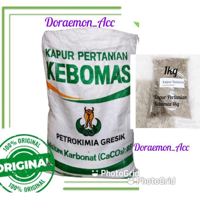 Pupuk Dolomit Dolomite / Kapur Pertanian Kebomas Kemasan 1KG