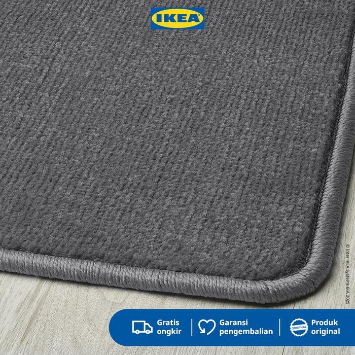 IKEA FLOTTBRO Keset Pintu Sintetis Minimalis Abu 40x60cm