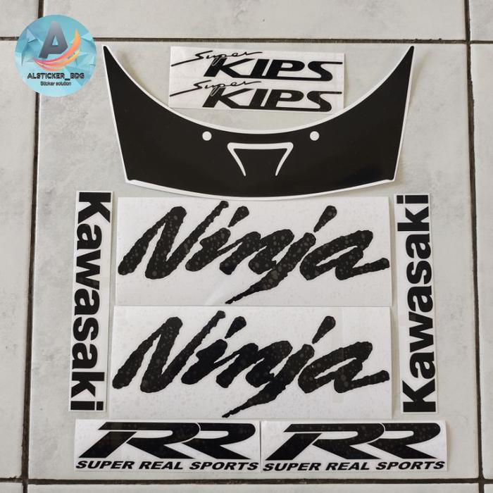 striping stiker cutting ninja RR old gold