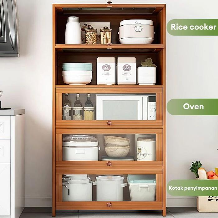 Etife Lemari Dapur/ Kabinet Dapur / Rak Dapur Serbaguna / Lemari Dapur Lantai/ lemari debu/ lemari